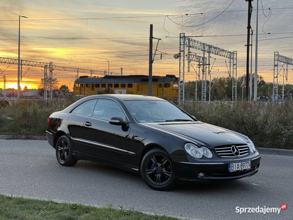 Mercedes CLK idealny studenta LPG Automat nieuszkodzony podlaskie Białystok