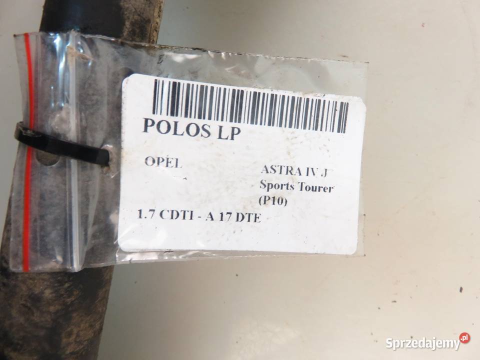 PÓŁOŚ LEWA PRZEDNIA OPEL ASTRA J 17 CDTI małopolskie