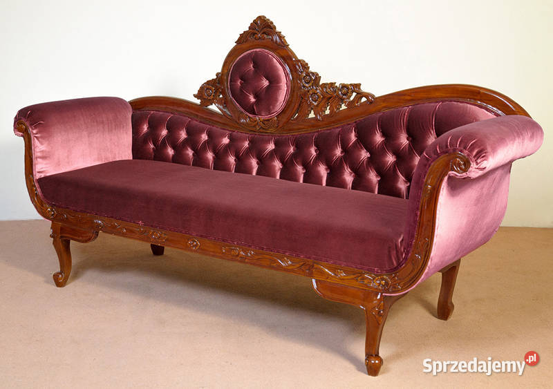 Komplet wypoczynkowy Chesterfield kanapa 2 Września