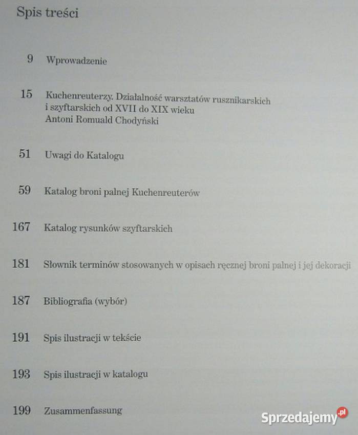 Broń palna Kuchenreuterów w zbiorach polskich Świdnica