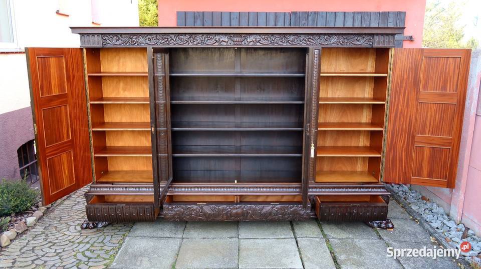 Unikatowa Neorenesansowa Biblioteka Lwie Łapy Ziębice