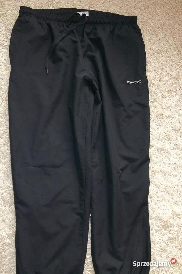 ADIDAS* Spodnie Dresowe Cotton Szare Roz.175cm