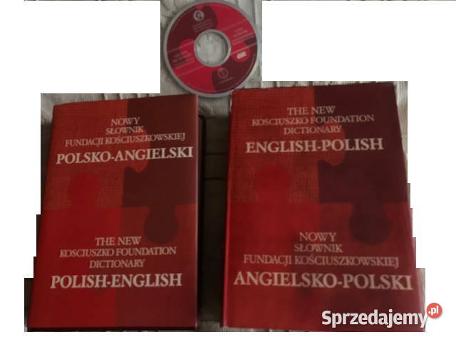 Zestaw słowników Fundacji Kościuszki