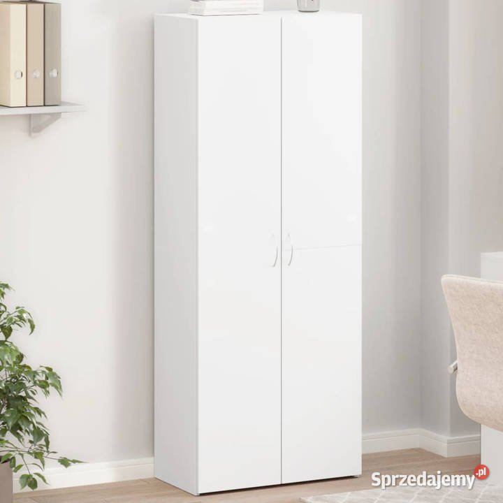 Szafka na dokumenty biała 60x32x153 WM3276644 Warszawa