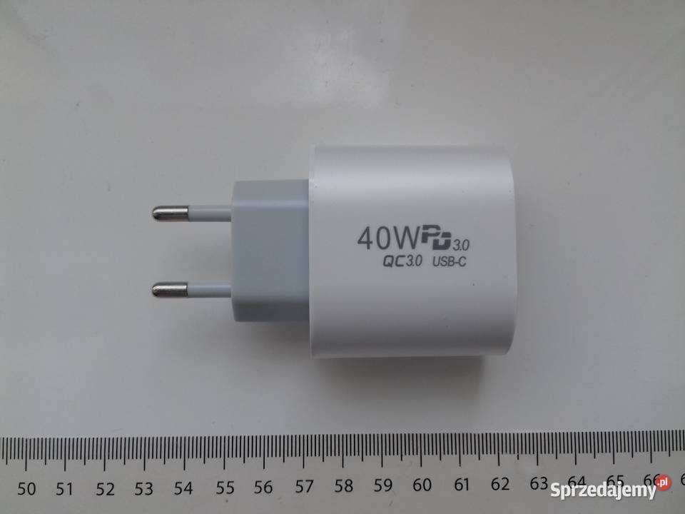 Ładowarka 62CCA QC30 PD USBC 5V 3A 9V 223A 12V Ładowarki