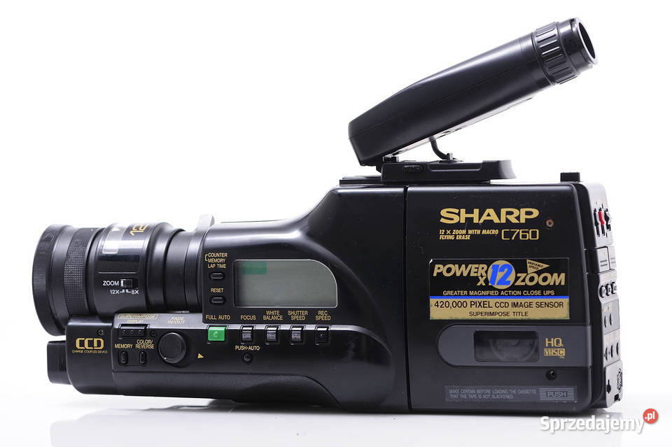 SHARP C 760 kamera VHS-C.