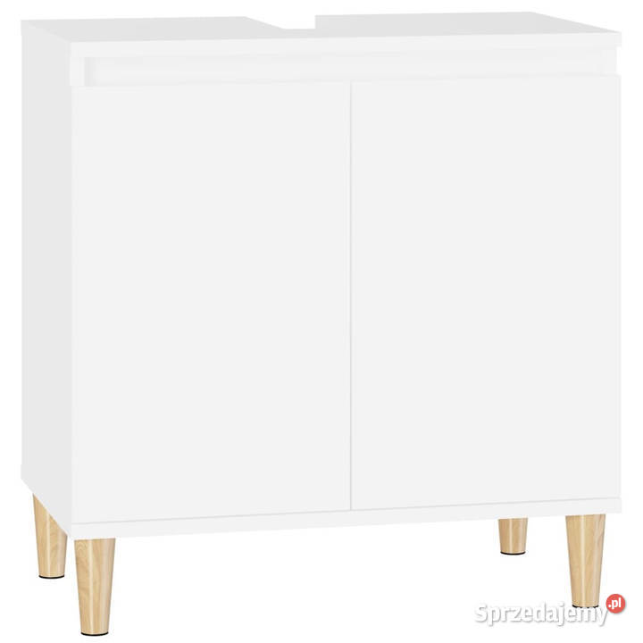 Szafka pod umywalkę biała 58x33x60 materiał Warszawa