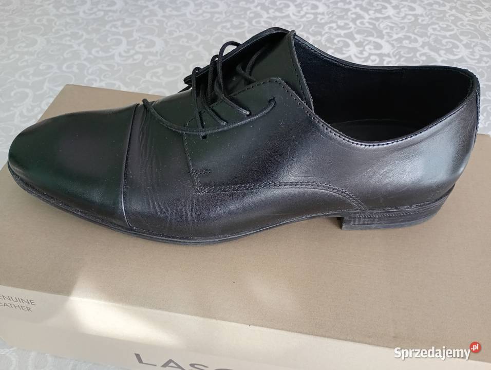 Eleganckie półbuty czarny Płock