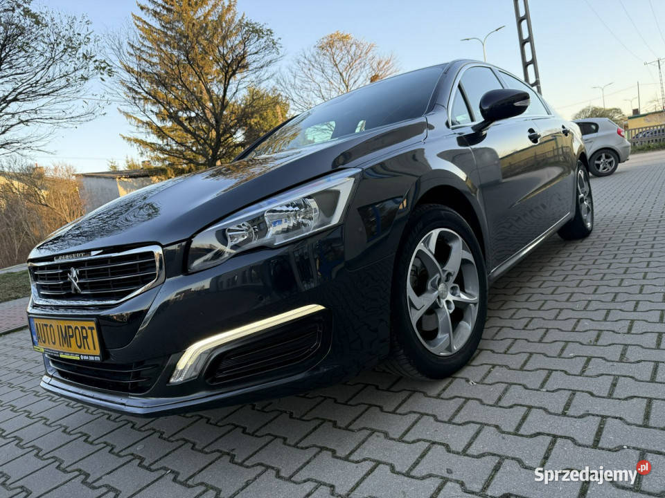 Peugeot 508 Peugeot 508 Lift 16T 2016r Nawigacja tempomat Sokołów Podlaski