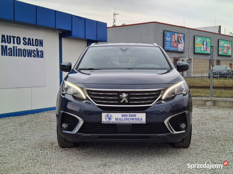 Peugeot 5008 7Osób Automat Navi 2xPDC Kamera asystent pasa ruchu Wągrowiec