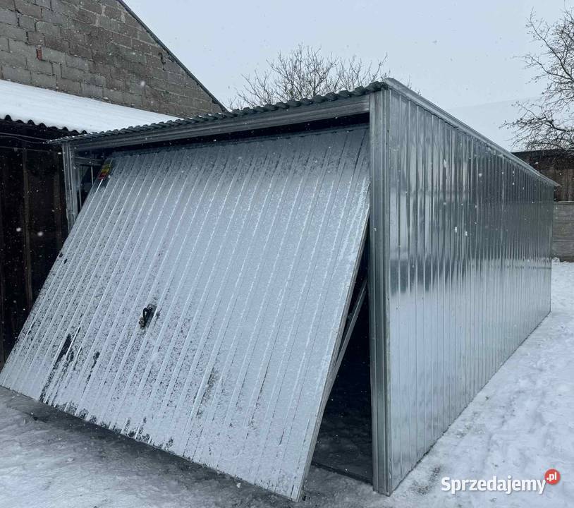 GARAŻ BLASZANY 3x5 II gatunek PRODUCENT POLSKA 15m2 Kraków