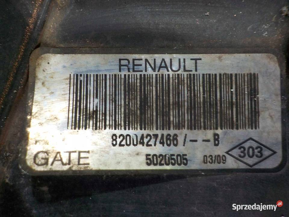 KANGOO II III 15 DCI 09r wentylator chlodnicy