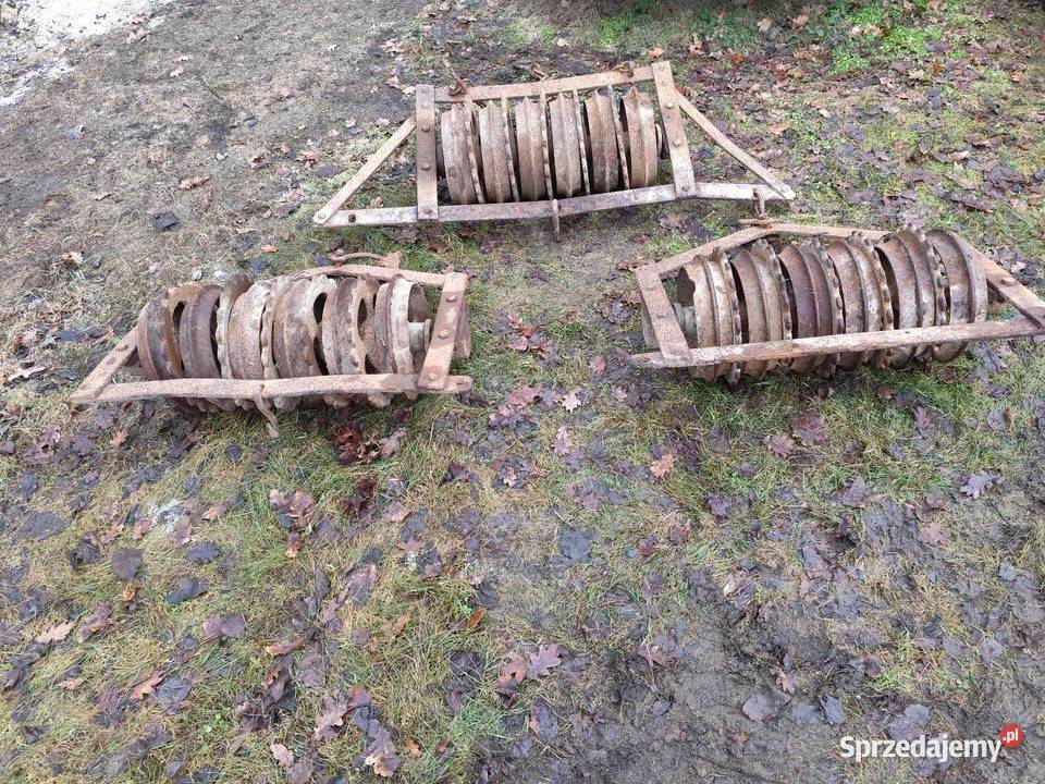 Wały pierścieniowe uprawowe posiewne nieuszkodzony lubuskie