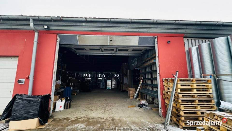 Hala magazynowa 1000m2 na działce 4000 m2 Piła sprzedam