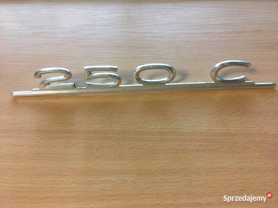 Sprzedam emblemat Mercedes W123 coup 250C Katowice