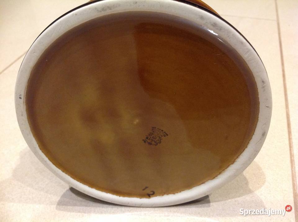 Stary Kufel Ceramiczny TUŁOWICE Sygnowany Nowa Sól