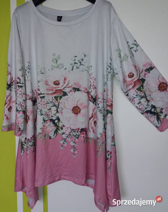 XXXL Nienoszona tunika o linii A Emery Rose Gliwice
