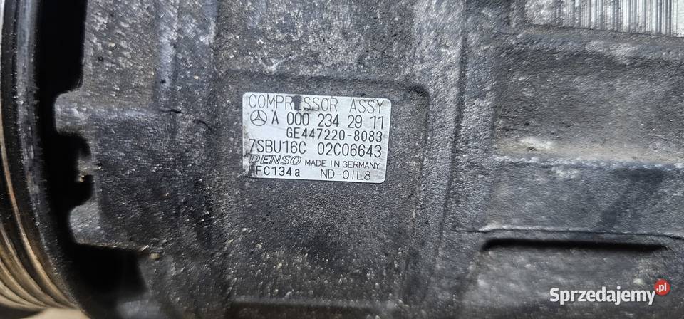 Sprężarka klimatyzacji mercedes w202 w210 Rok produkcji 1999 sprzedam