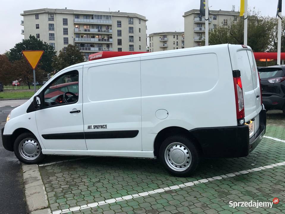 Citroen Jumpy 2011 z Klimą Izoterma chłodnia 5 C 90KM Warszawa