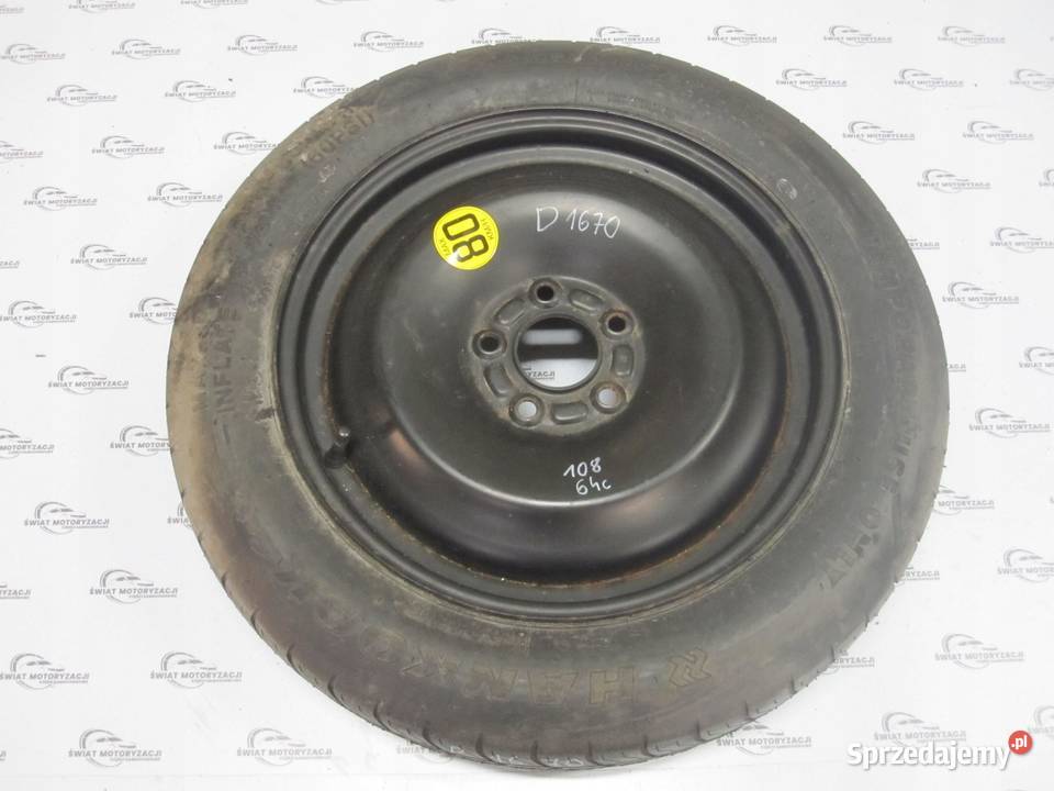 FORD VOLVO koło dojazdowe 1258516 99M 5x108