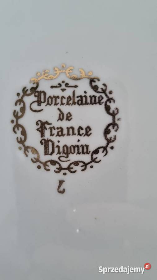 Serwis Rybny Porcelana Francuska Digion Wola Podłężna