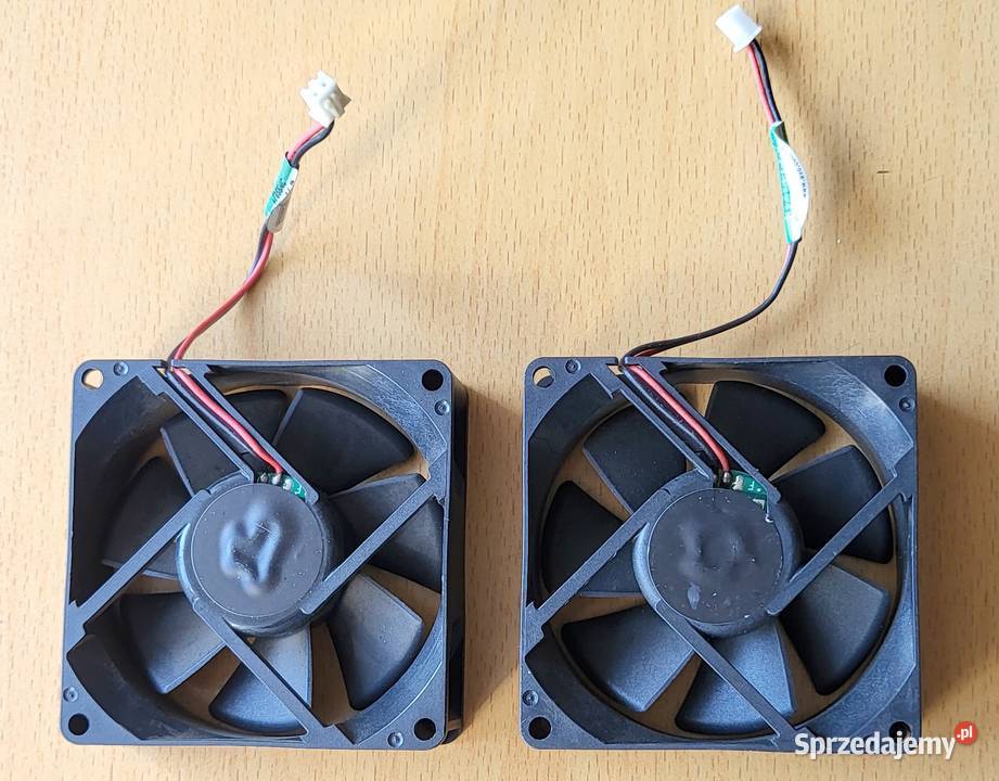 Zestaw 2x Wentylator AVC C8025S24HA 24V 80mm Włodawa sprzedam