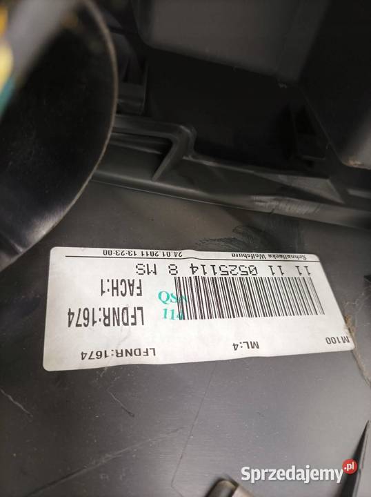 TUNEL ŚRODKOWY PODŁOKIETNIK 5N VW Volkswagen