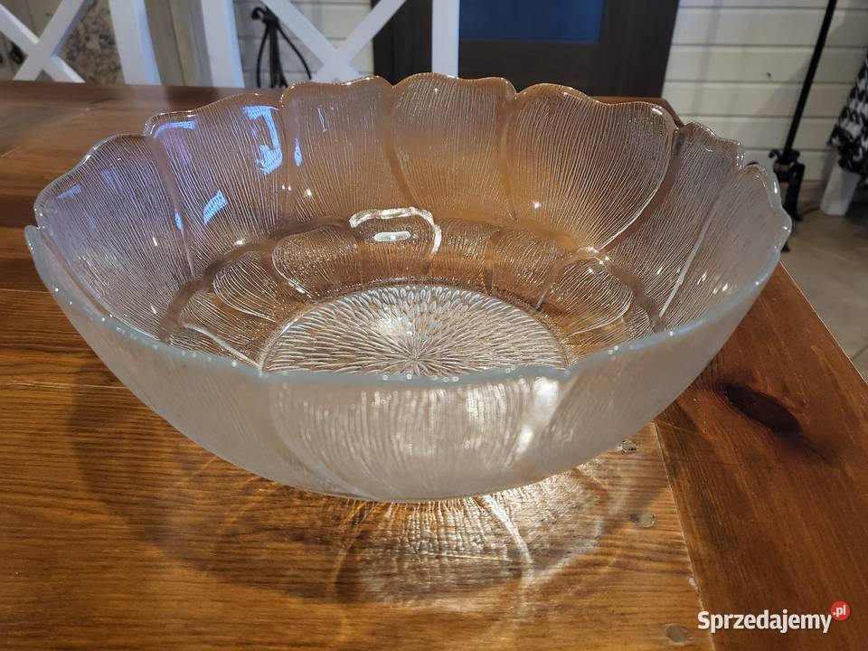 Misa szklana ARCOROC Antyki, Sztuka, Kolekcje dolnośląskie Bolesławiec