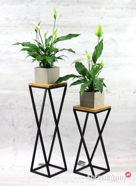 Kwietnik Metalowy Stojący Stojak na kwiaty 80 Sobienie-Jeziory sprzedam