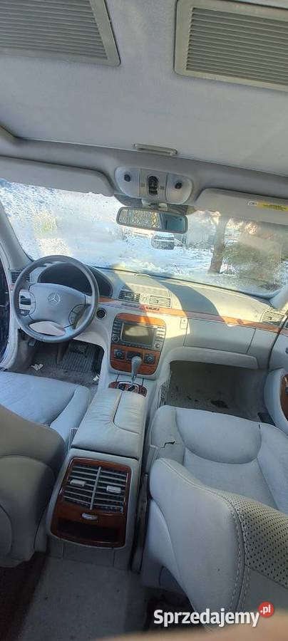 Mercedes Benz w220 nieuszkodzony pomorskie Bobowo