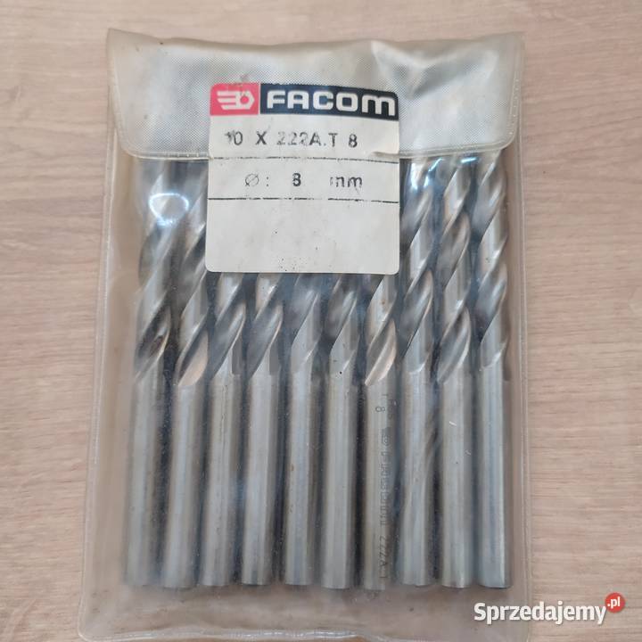 Wiertła FACOM 8mm Pozostałe Warszawa