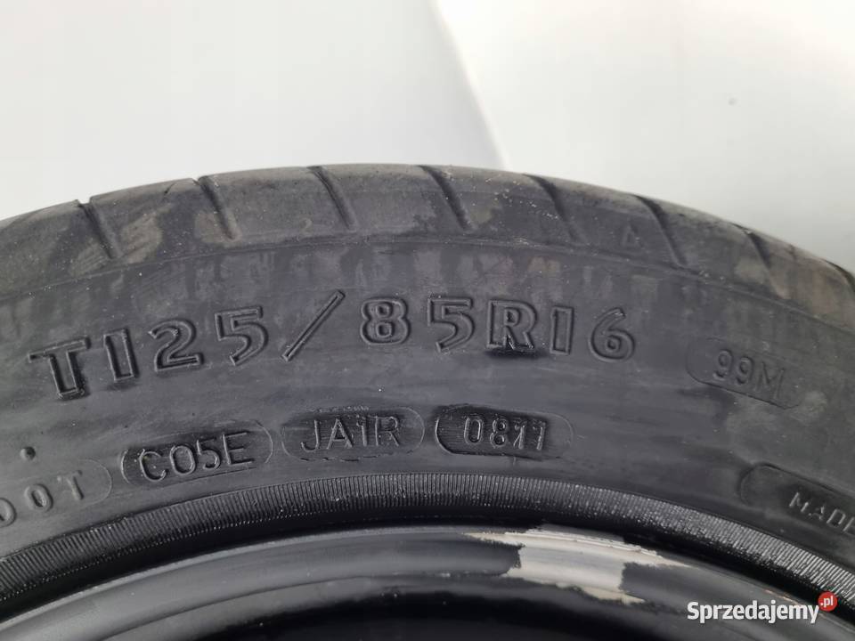 KOŁO DOJAZDOWE Ford C Focus Mk3 III 12590 R16 lubelskie Chełm