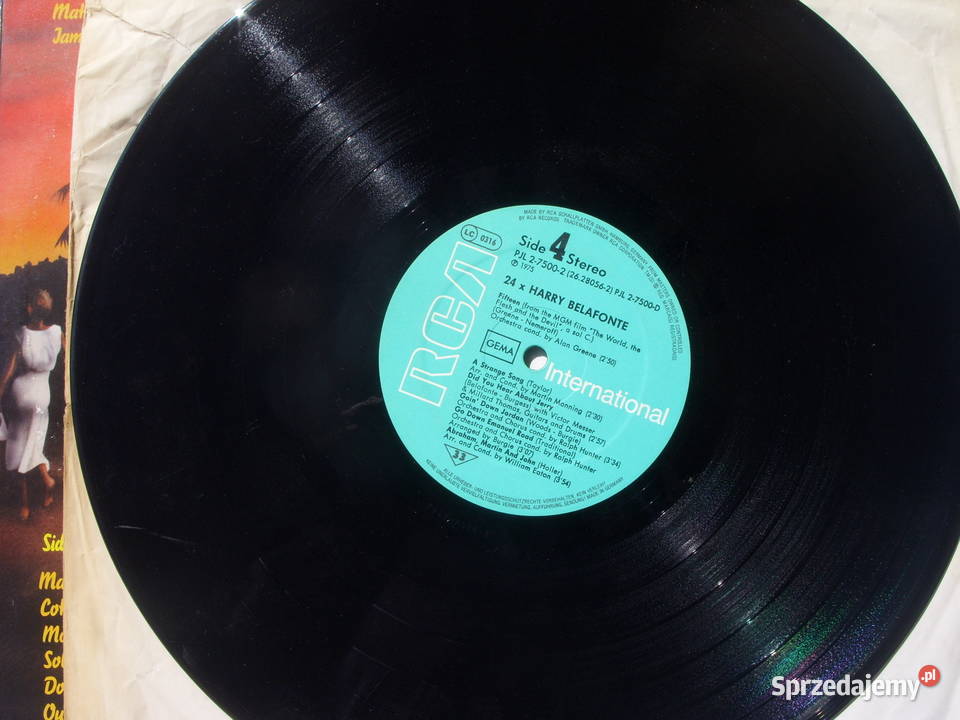Winyl LP HARRY BELAFONTE24 X1975 2 LP Wołów