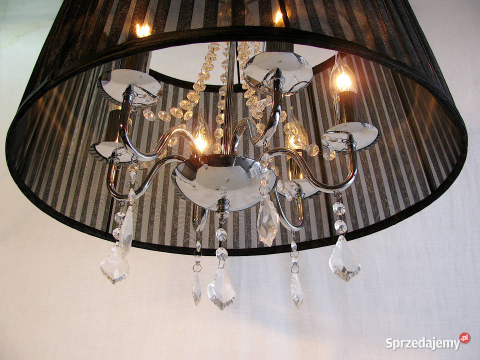 Lampa wisząca Glamour kryształki Szczecinek