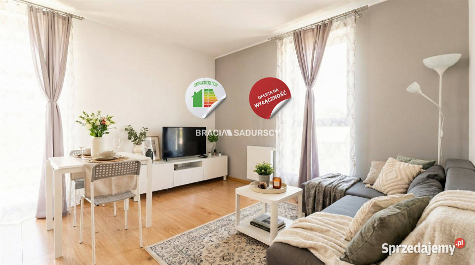 Mieszkanie 3678m2 2 pokojowe Kraków Pszczelna Rok budowy 2019