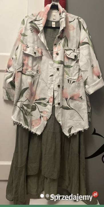 Katana kurtka koszulowanarzutka włoska rosa99 Lublin