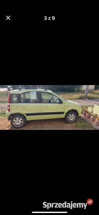 Fiat panda 4x4 diesel 13 jtd klima skóra diesel Łosiów sprzedam