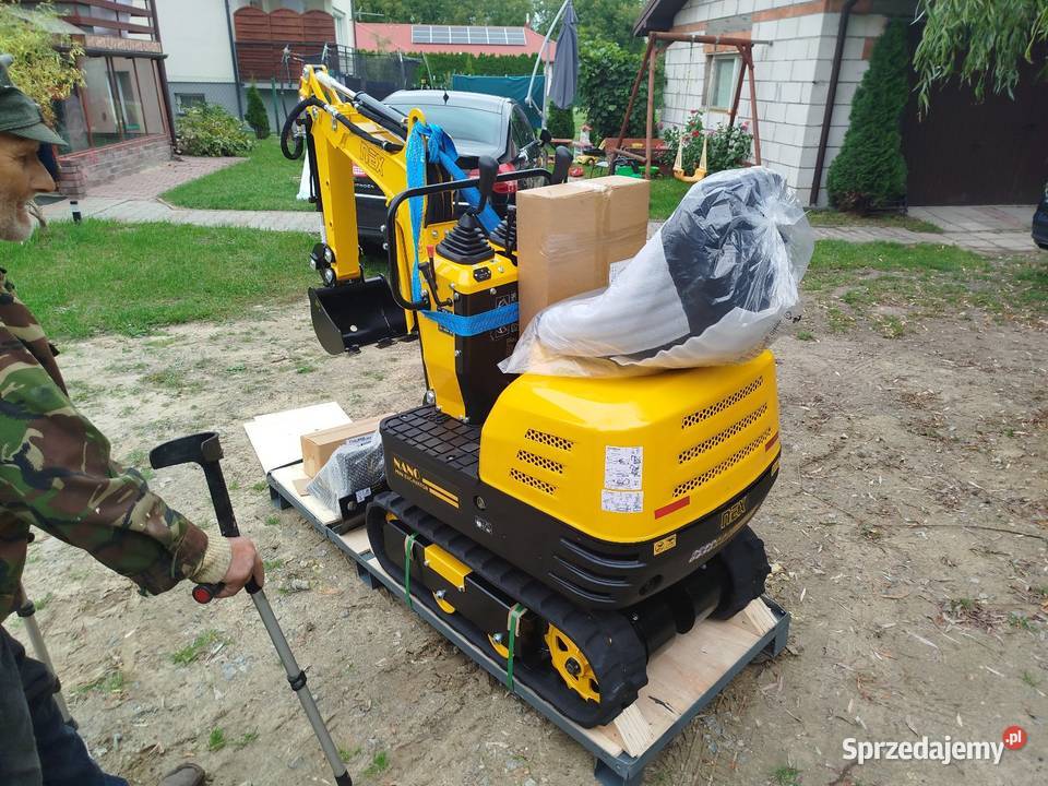 Minikoparka Nex Nano Zestaw 2x łyżkiząb lubelskie Zamość