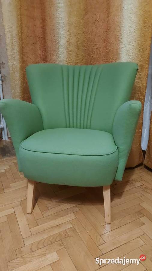 Fotel COCO Aris Concept zielony lata 60 STAN 70cm Warszawa