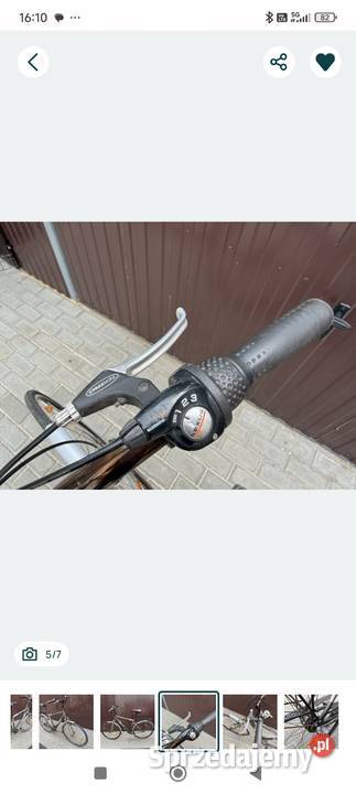 Rower męski rama aluminiowa