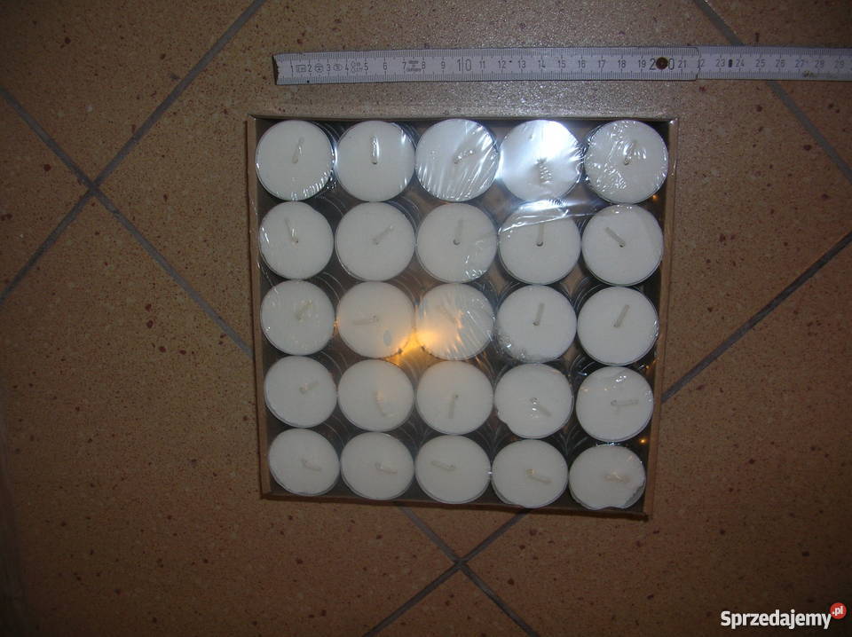 Podgrzewacze Tealights Cajove Sviecky Teelichte Siewierz