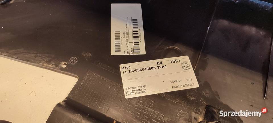 VW TAYRON ZDERZAK PRZÓD RLINE 2025 LP5J sprzedam