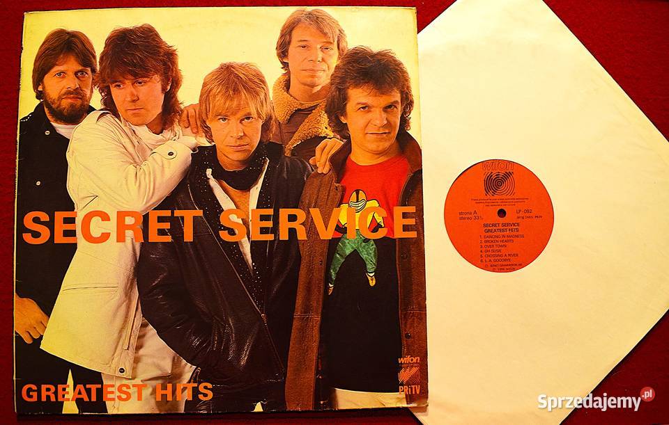 Secret Service Greatest Hits wydanie z roku 1986
