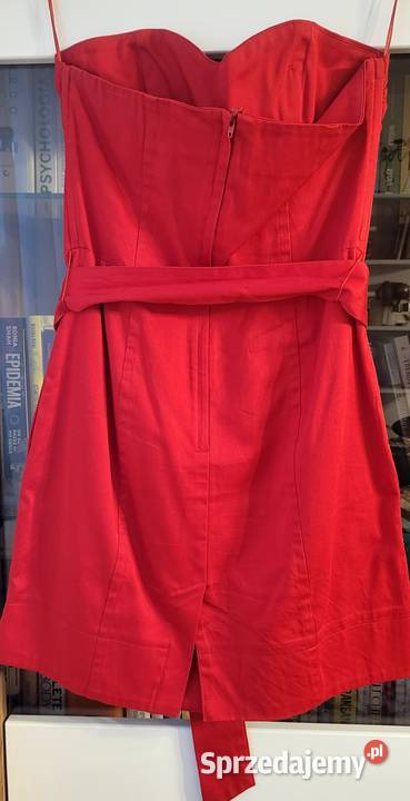 3sukienki mini kwiecista czerwona Rozmiar 38(M) Bydgoszcz