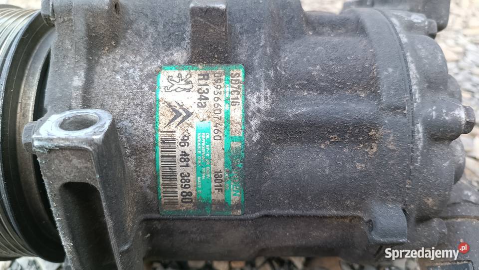 PEUGEOT 407 20 HDI SPRĘŻARKA KLIMATYZACJI małopolskie Radłów