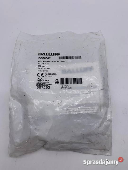 Balluff BCS004T BCSM30B4M2 PPM20C S04G Czujnik Warszawa