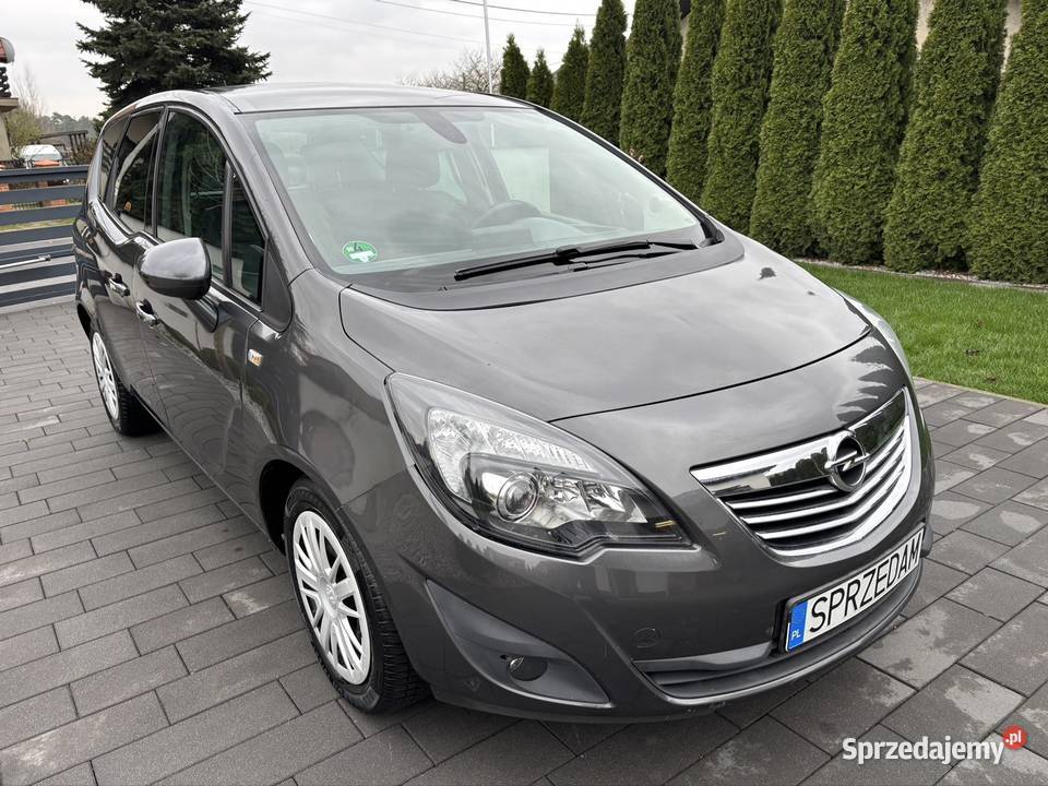Opel Meriva 14 turbo 2010r łódzkie Rzechta