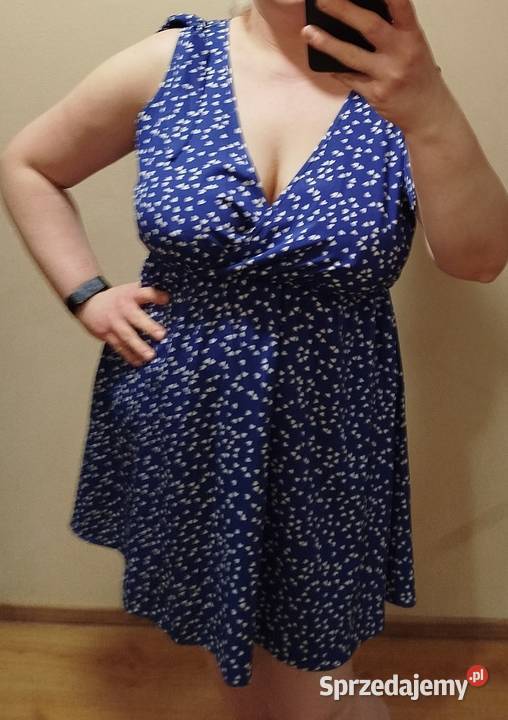 Letnia sukienka rozmiar 4446 bez rękawa Biecz