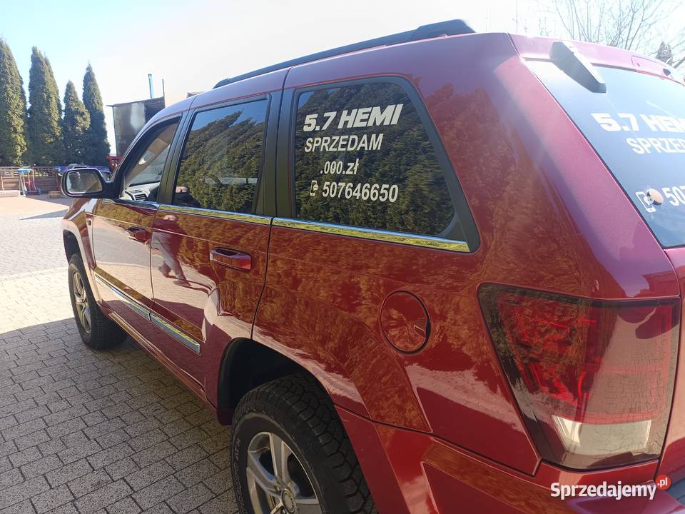 jeep grand cheerokee 57 lpg nieuszkodzony Grand Cherokee