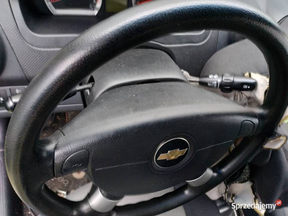 Chevrolet Aveo kierownica Airbag Wyposażenie wnętrza Wyposażenie wnętrza Hrubieszów sprzedam